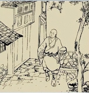 “色字头上一把刀”，连环画故事《阿弥陀佛讲和》绘画肖鸥鸣等