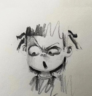 寥寥几笔，魔性十足！