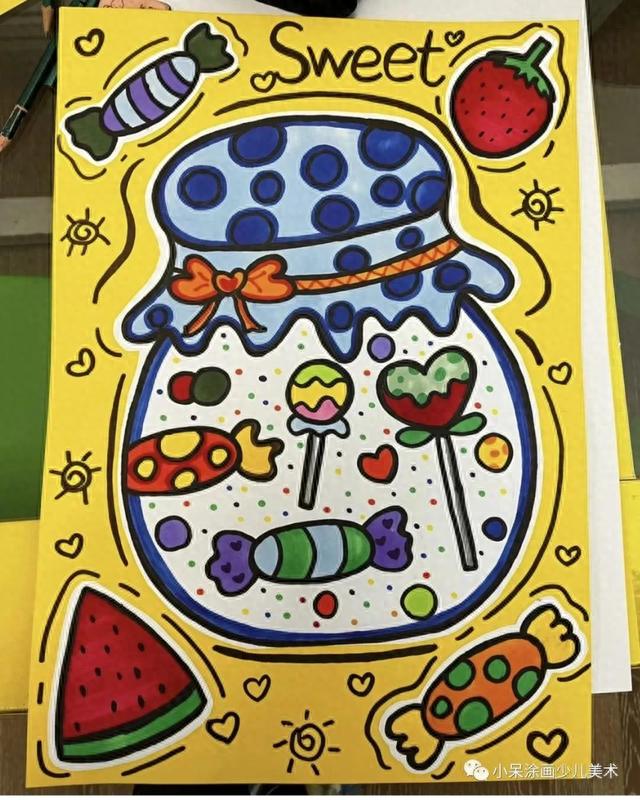 今日六一节日，这44张儿童节主题创意儿童绘画作品一起来欣赏呀！-9.jpg