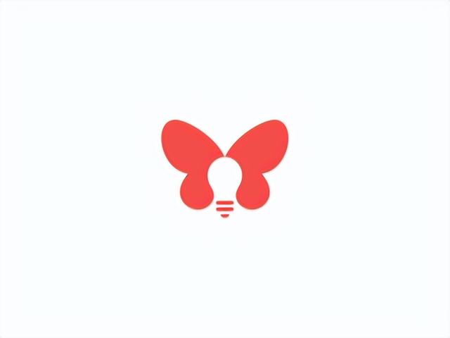 logos：蝶舞天涯！一组优雅绚丽的蝴蝶元素标志设计分享-7.jpg
