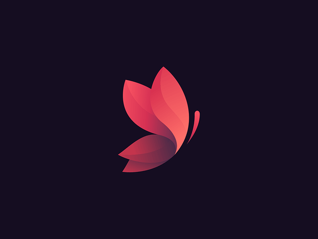 logos：蝶舞天涯！一组优雅绚丽的蝴蝶元素标志设计分享-24.jpg