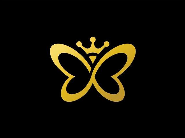 logos：蝶舞天涯！一组优雅绚丽的蝴蝶元素标志设计分享-27.jpg