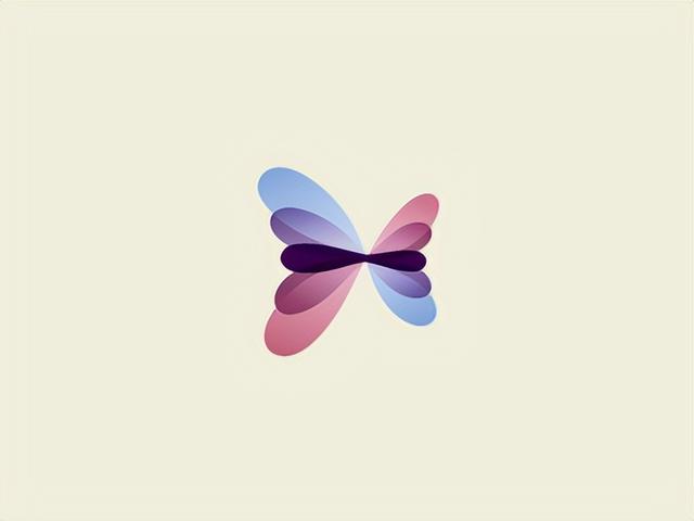 logos：蝶舞天涯！一组优雅绚丽的蝴蝶元素标志设计分享-39.jpg