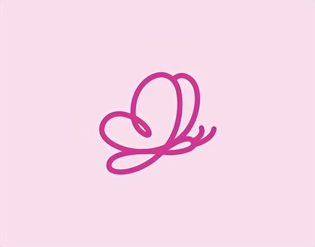 logos：蝶舞天涯！一组优雅绚丽的蝴蝶元素标志设计分享-44.jpg