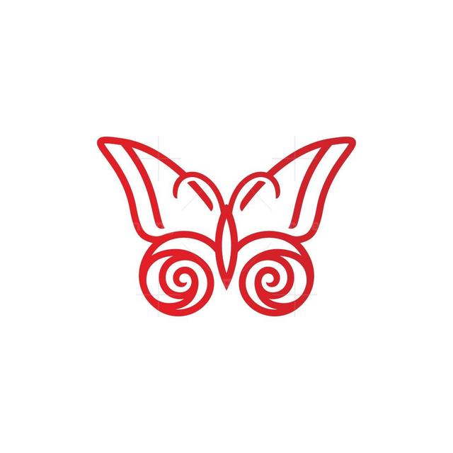 logos：蝶舞天涯！一组优雅绚丽的蝴蝶元素标志设计分享-54.jpg