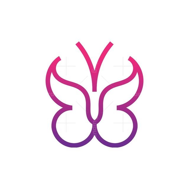 logos：蝶舞天涯！一组优雅绚丽的蝴蝶元素标志设计分享-55.jpg