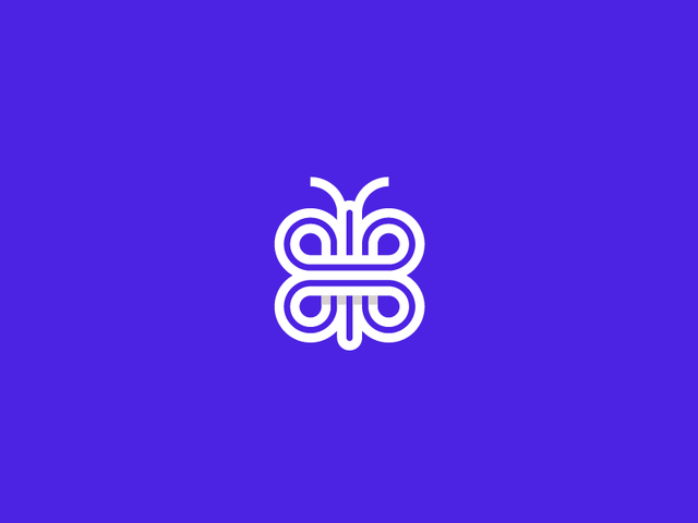 logos：蝶舞天涯！一组优雅绚丽的蝴蝶元素标志设计分享-60.jpg