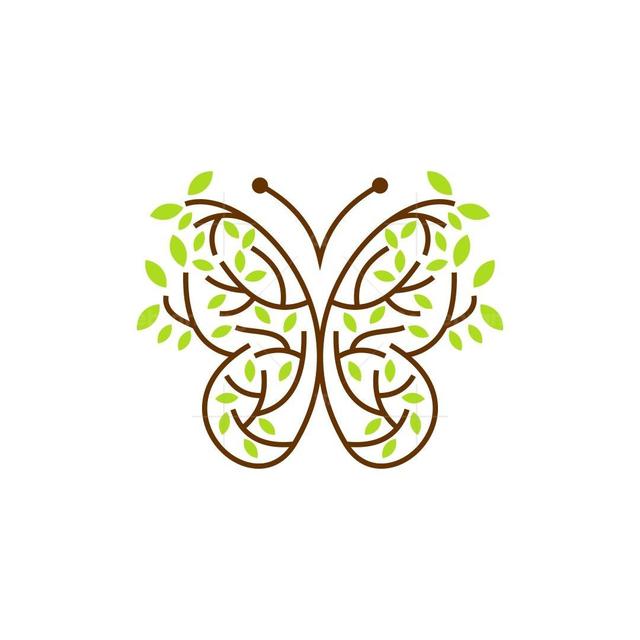 logos：蝶舞天涯！一组优雅绚丽的蝴蝶元素标志设计分享-61.jpg
