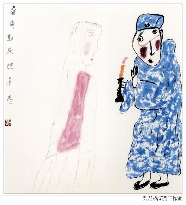 当代著名插图画家韩羽老先生十八幅经典绘画作品赏析-3.jpg