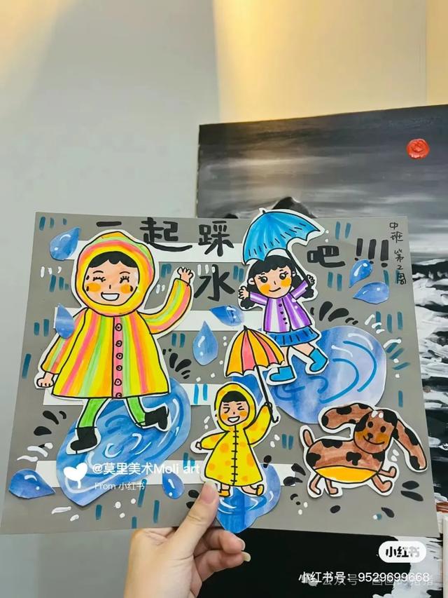 精选佳作44张儿童创意绘画作品，每一张的技巧都值得学习临摹！-40.jpg