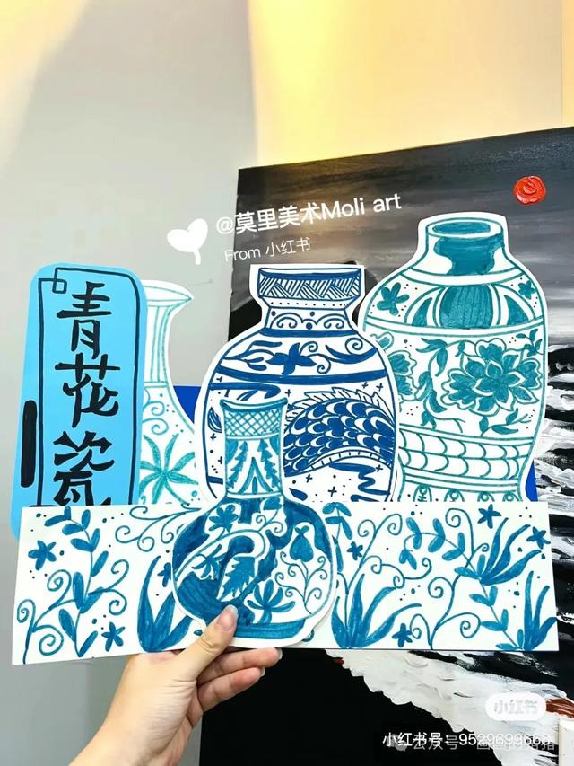 精选佳作44张儿童创意绘画作品，每一张的技巧都值得学习临摹！-41.jpg