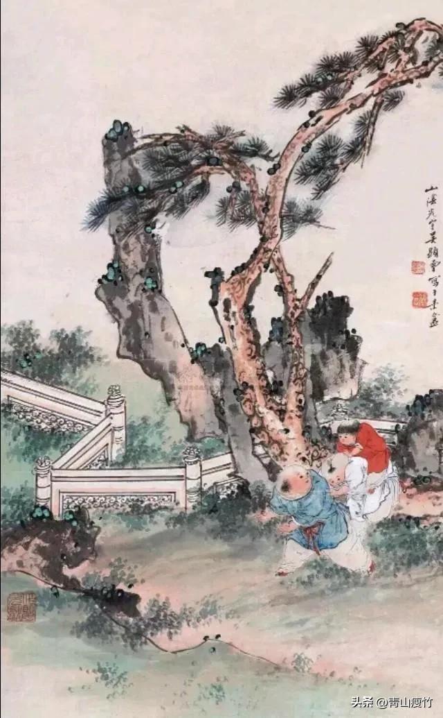 笔墨灵动，童趣浪漫，吴光宇笔下的儿童绘画作品欣赏-14.jpg