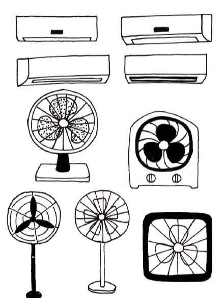 家用电子产品的简笔画太生动了-6.jpg